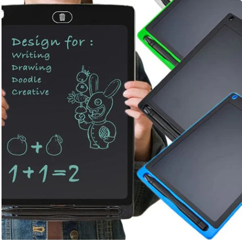 Kids 8.5'/10'/12' Inch LCD Writing Tablet Digital Memo Pad Erasable Writing Board For Kids