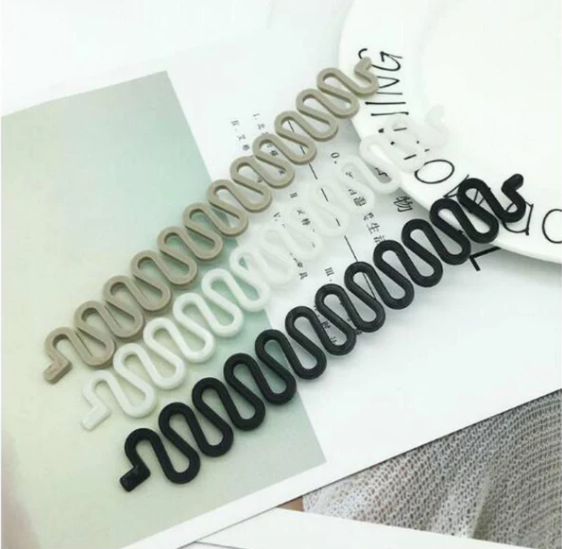 2 Pcs French Hair Styling Clip Stick Bun Maker Braid Tool