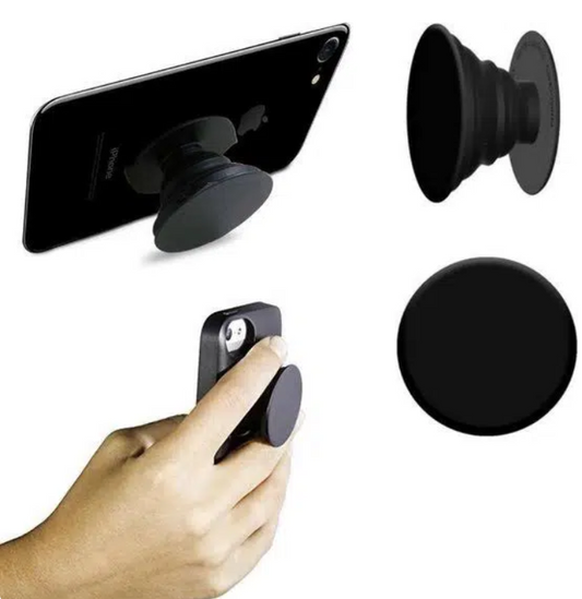 POP SOCKET Black -  Phone grip stand