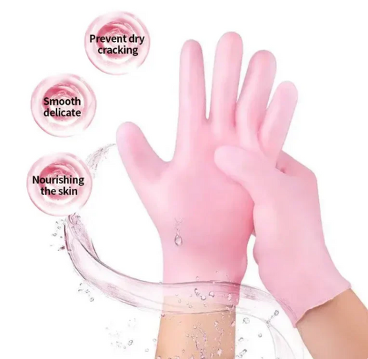Silicone Gel Moisturizing Gloves - Hand care gloves