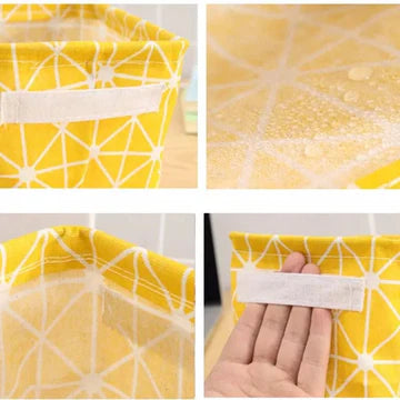 Foldable Storage Organizing Basket - Space Saving Clothes & Home Organizer