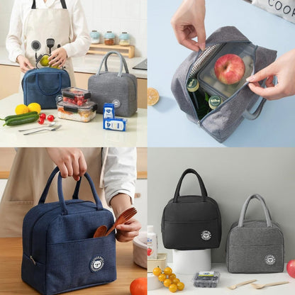 Portable Thermal Insulated Lunch Bag - Thermal Food Bag - Hot And Cold Lunch Box Bag