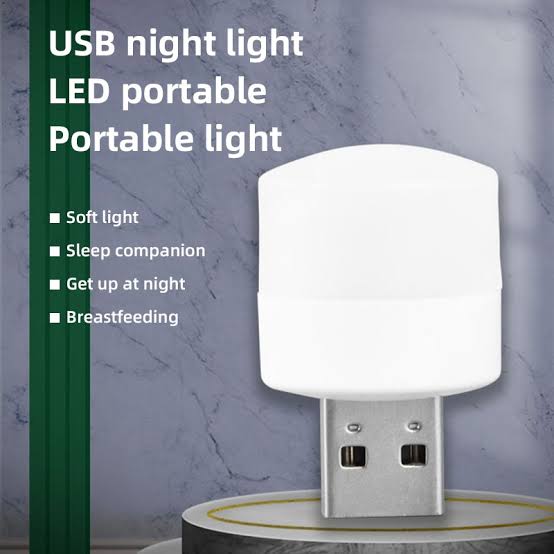 01 Pcs Mini USB LED Night Light