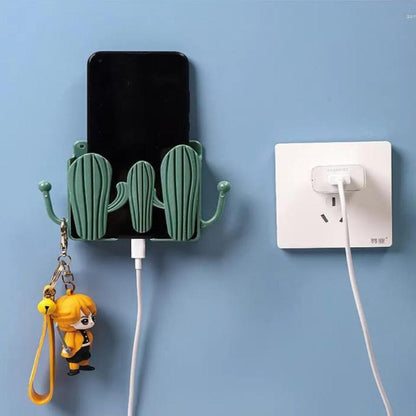 Cactus Shape Wall Mounted Mobile Holder