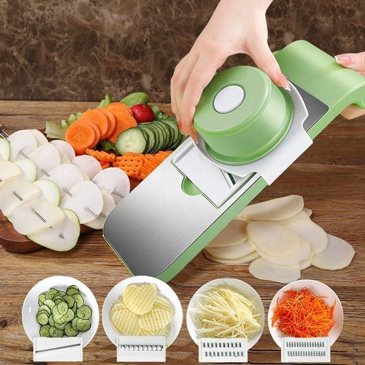 5 in 1 Multifunction Vegetable Slicer Cutter - Smart Prep for Effortless Cooking