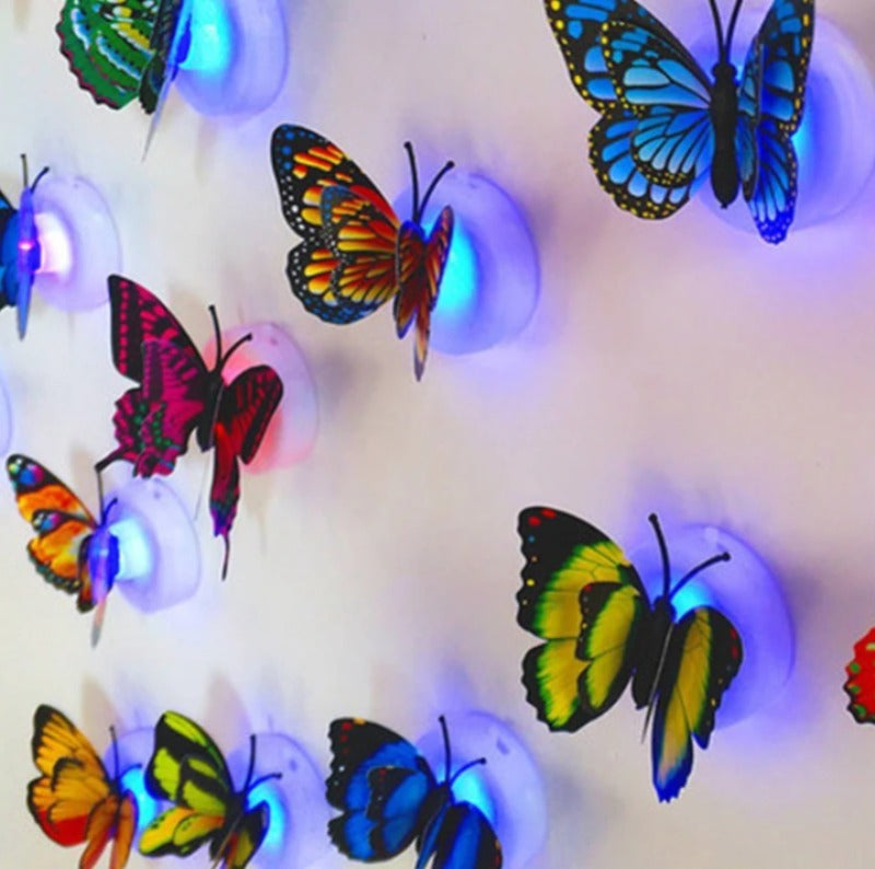 01 Pc LED Butterfly - Wall-Mounted LED decor Light