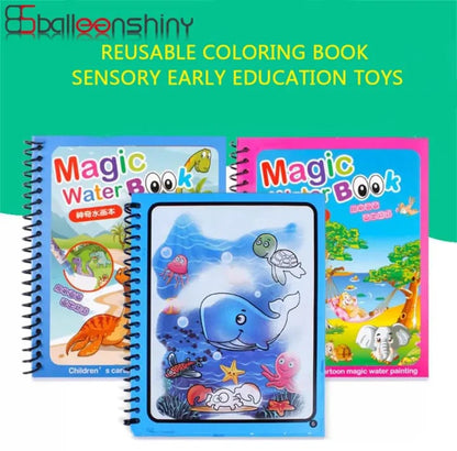 Reusable Magic Colouring Books Children Early Education Product