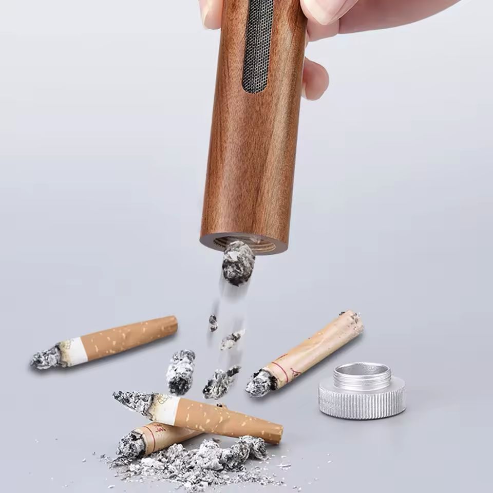 Portable Pocket Ashtrays - Outdoor Fireproof Cigarette Cover
