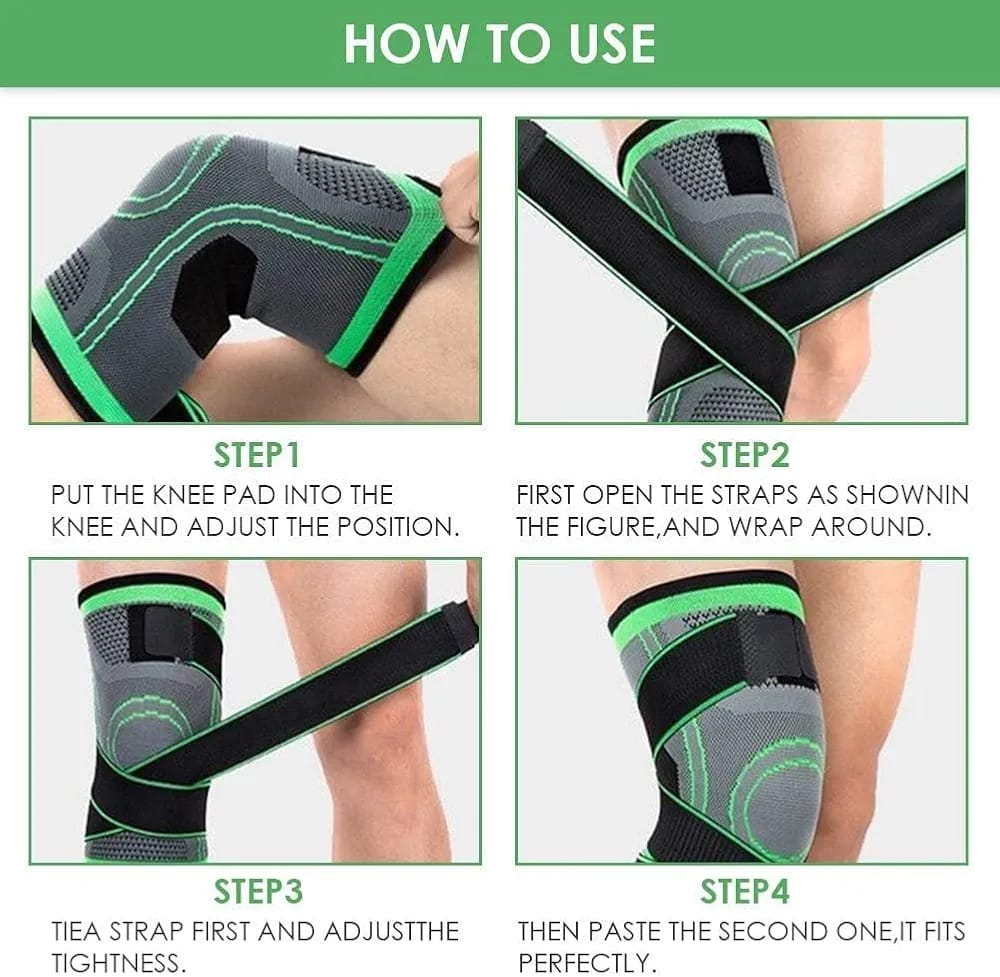 Knee Support Compression Professional Protective Knee Pad Basketball Tennis Cycling