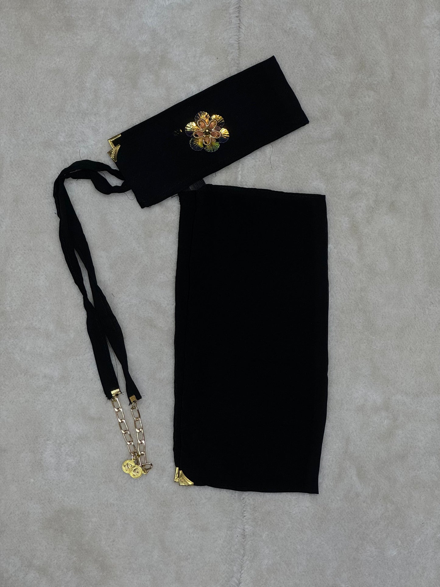 Saudi Style Niqab - Embroidered niqab - Customized Niqab - Modest Wear Niqab