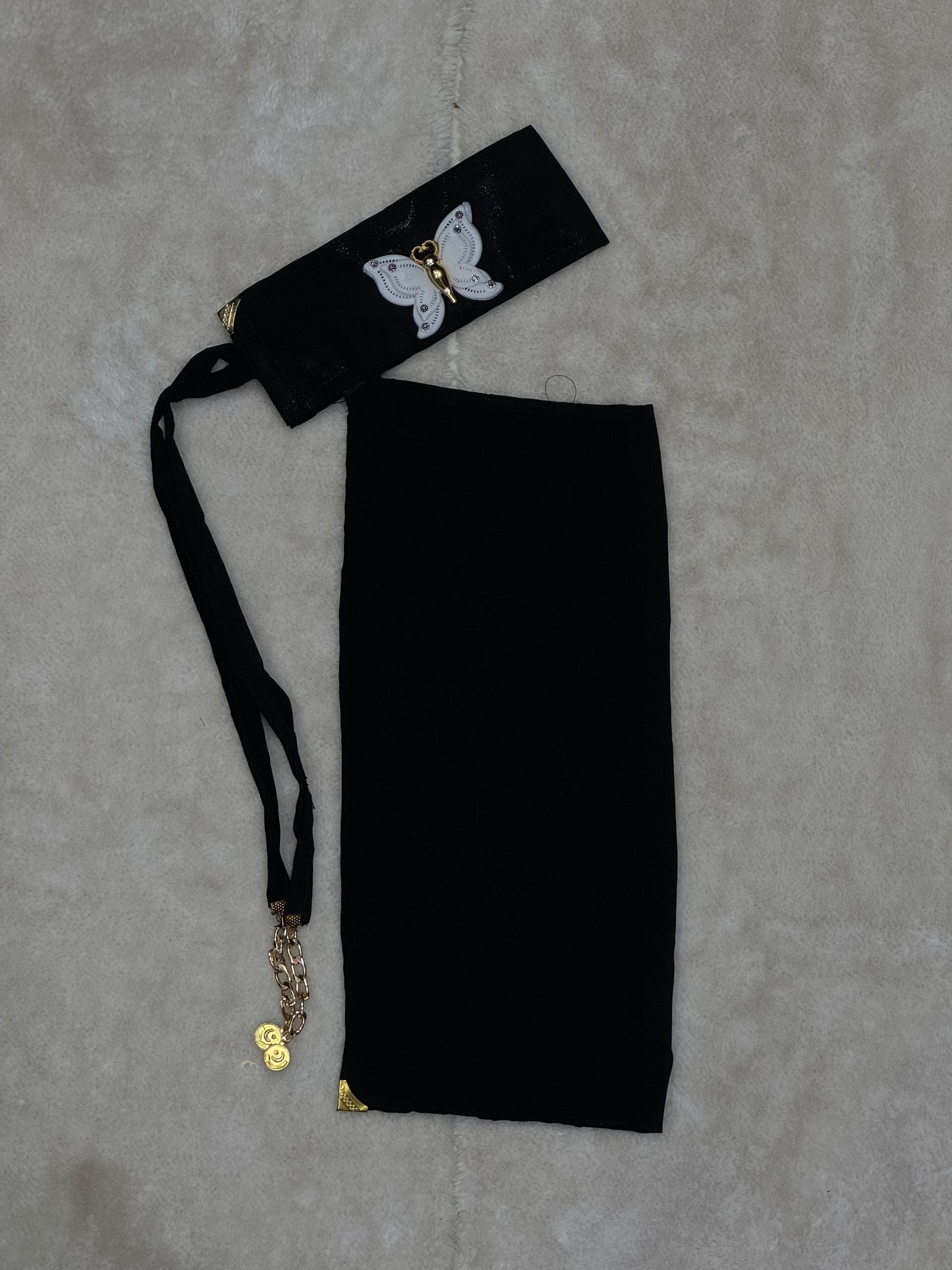 Saudi Style Niqab - Embroidered niqab - Customized Niqab - Modest Wear Niqab