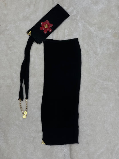 Saudi Style Niqab - Embroidered niqab - Customized Niqab - Modest Wear Niqab