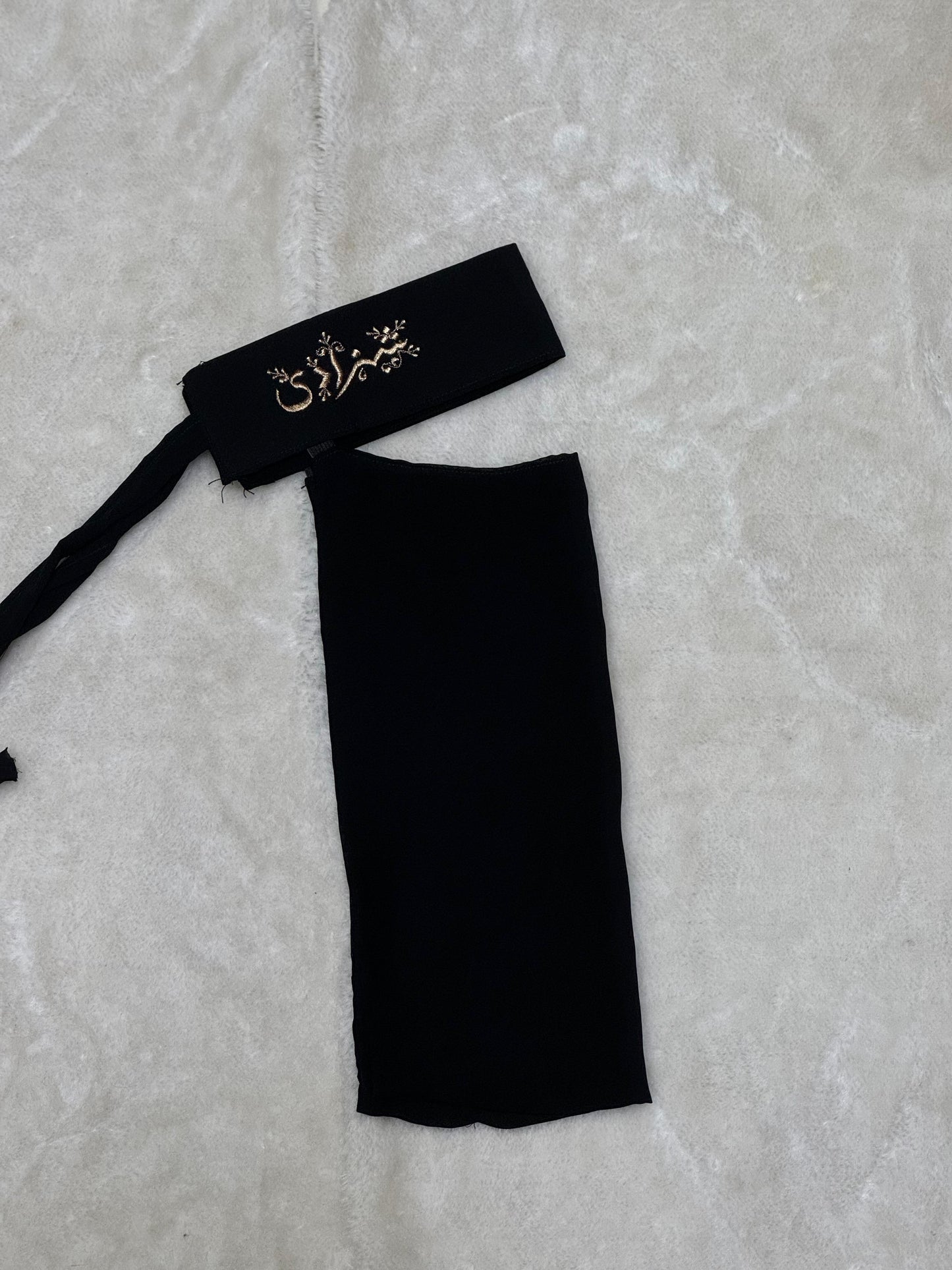 Saudi Style Niqab - Arabic Embroidery Niqab - Formal Niqab For Women