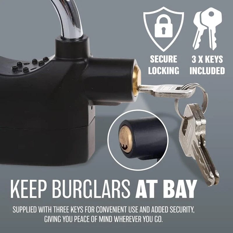 Anti-Theft Alarm Lock – Loud Protection You Can Trust