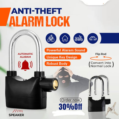 Anti-Theft Alarm Lock – Loud Protection You Can Trust