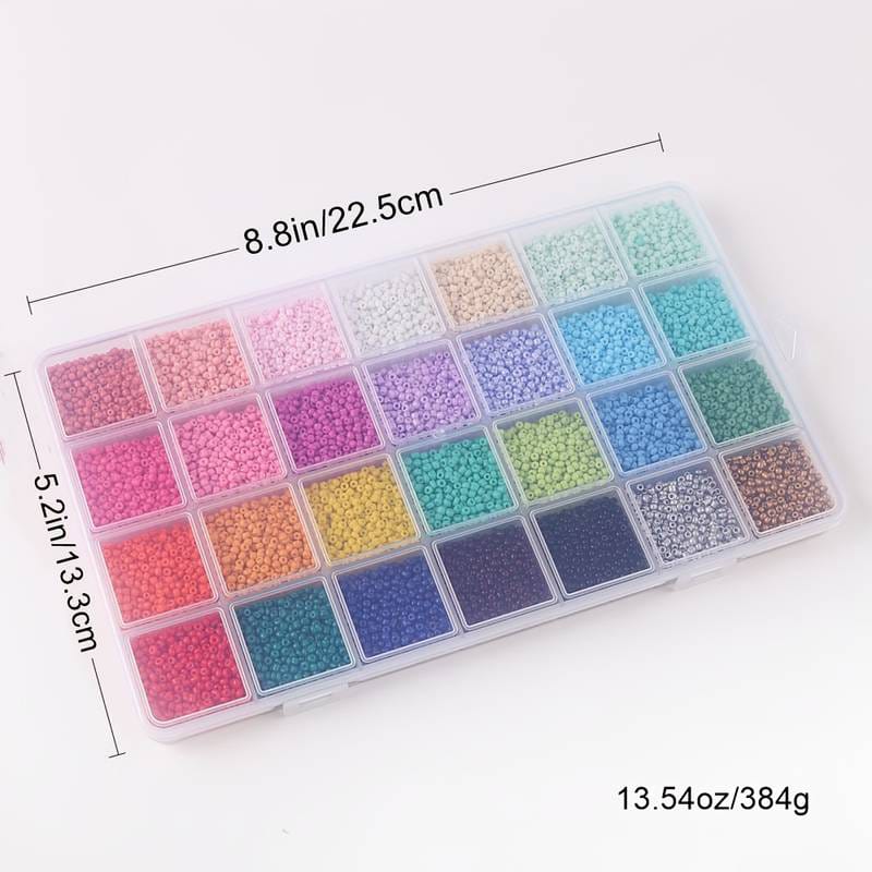 DIY Fun Beads Box - 28 Colors