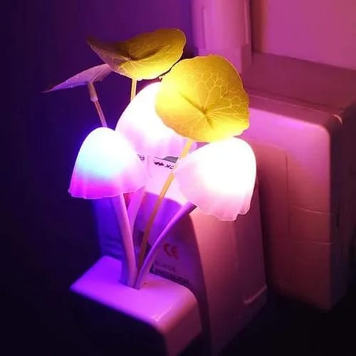 03 Pcs Sensor LED Mushroom Night Light