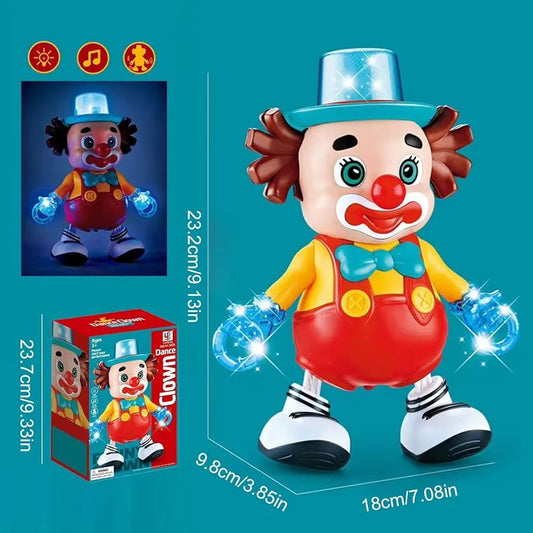 Electric Dancing Clown Toy – Music & Light Fun