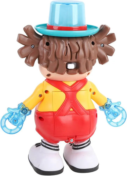 Electric Dancing Clown Toy – Music & Light Fun