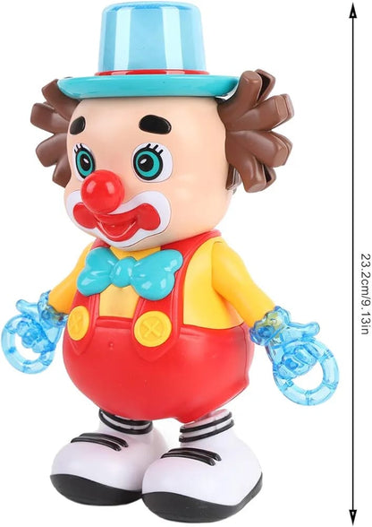 Electric Dancing Clown Toy – Music & Light Fun