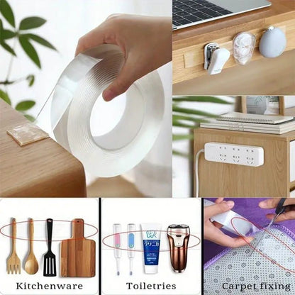 01 Pcs Self Adhesive Double Sided Nano Tape (5 Meter)