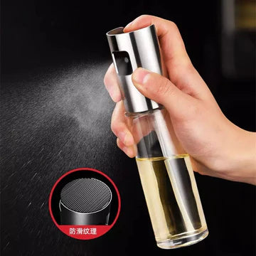 100ml Oil Sprayer Bottle Pump Oil Pot - Refillable Oil Pump