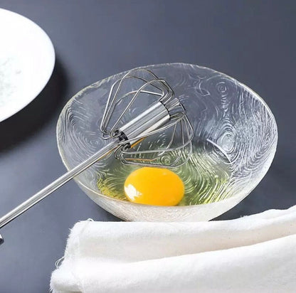Semi Automatic Egg Beater Whiskers Hand Push Mixer