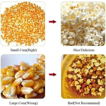 Oil Free Popcorn Maker - Electric Popcorn Maker