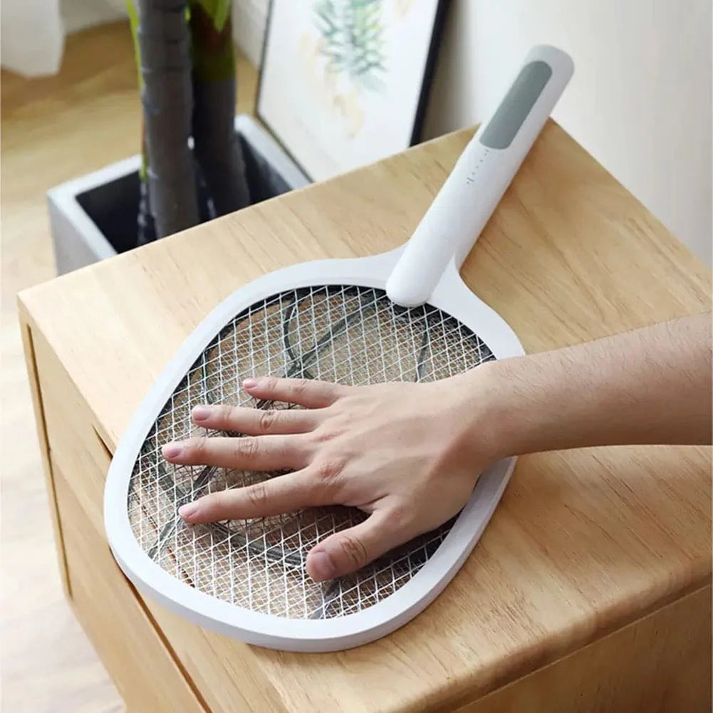 Electric Mosquito & Fly Swatter – Powerful Indoor & Outdoor Protection