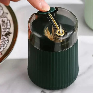 Automatic Toothpick Holder - Toothpick Box Dispenser - Portable Pop Up Toothpick Box