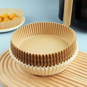 50 Pcs Set Nonstick Air Fryer Paper Disposable Plate