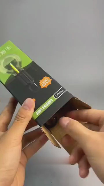 Rechargeable LED Lamp Bulb - Emergency Camping Lights with Clip (Random Design)