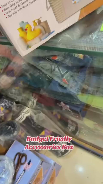 Baby Accessories Box - Newborn Gift Pack - Baby Essentials Organizer