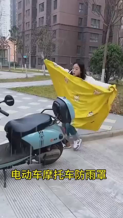 Bike/Scooty Printed Dustproof Cover