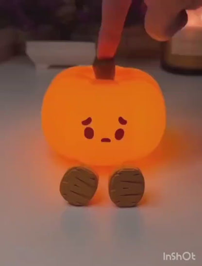Silicon Pumpkin Lamp (Rechargeable)