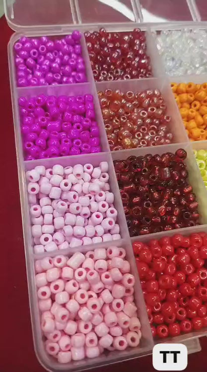 DIY Fun Beads Box - 28 Colors