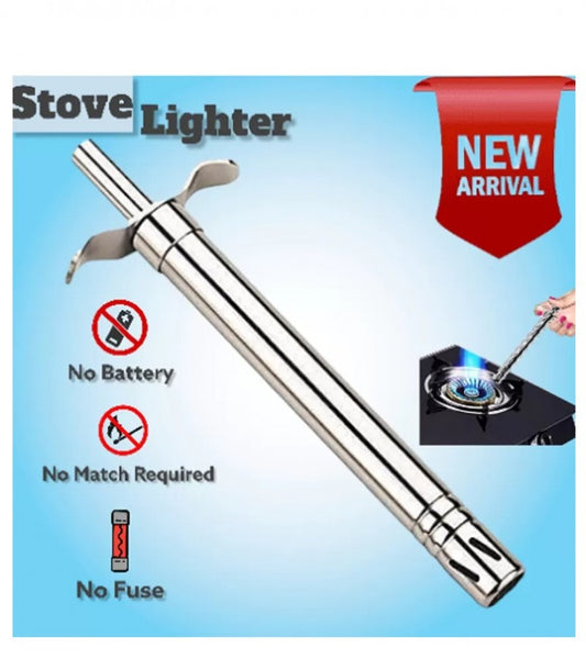 Stainless Steel Manual Gas Lighter