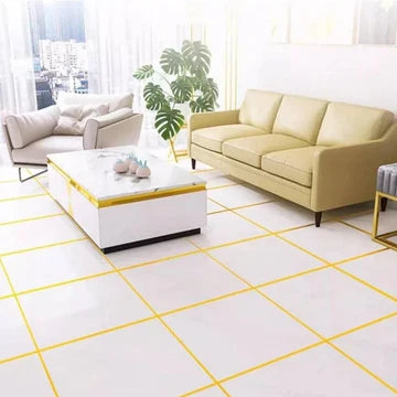 Golden Decorative Tape - Ceramic Tile Gap Tape (1cm x 50m)